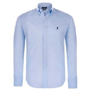 NEW Polo Ralph Lauren Light Blue Dress Shi…